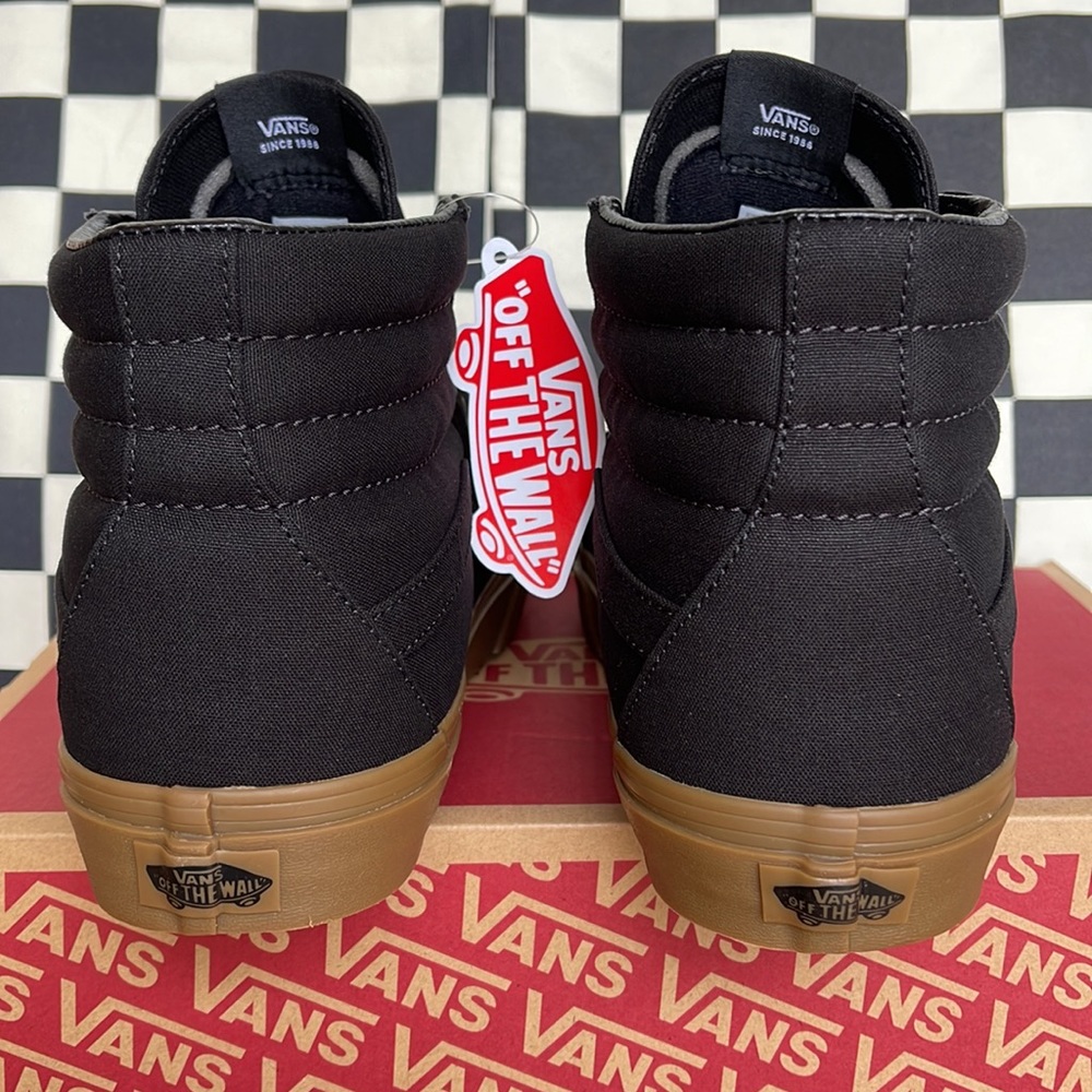 Vans WMNS Sk8-Hi Reissue Canvas Gum Black/Light Gum sneakers - Picture 14 of 16
